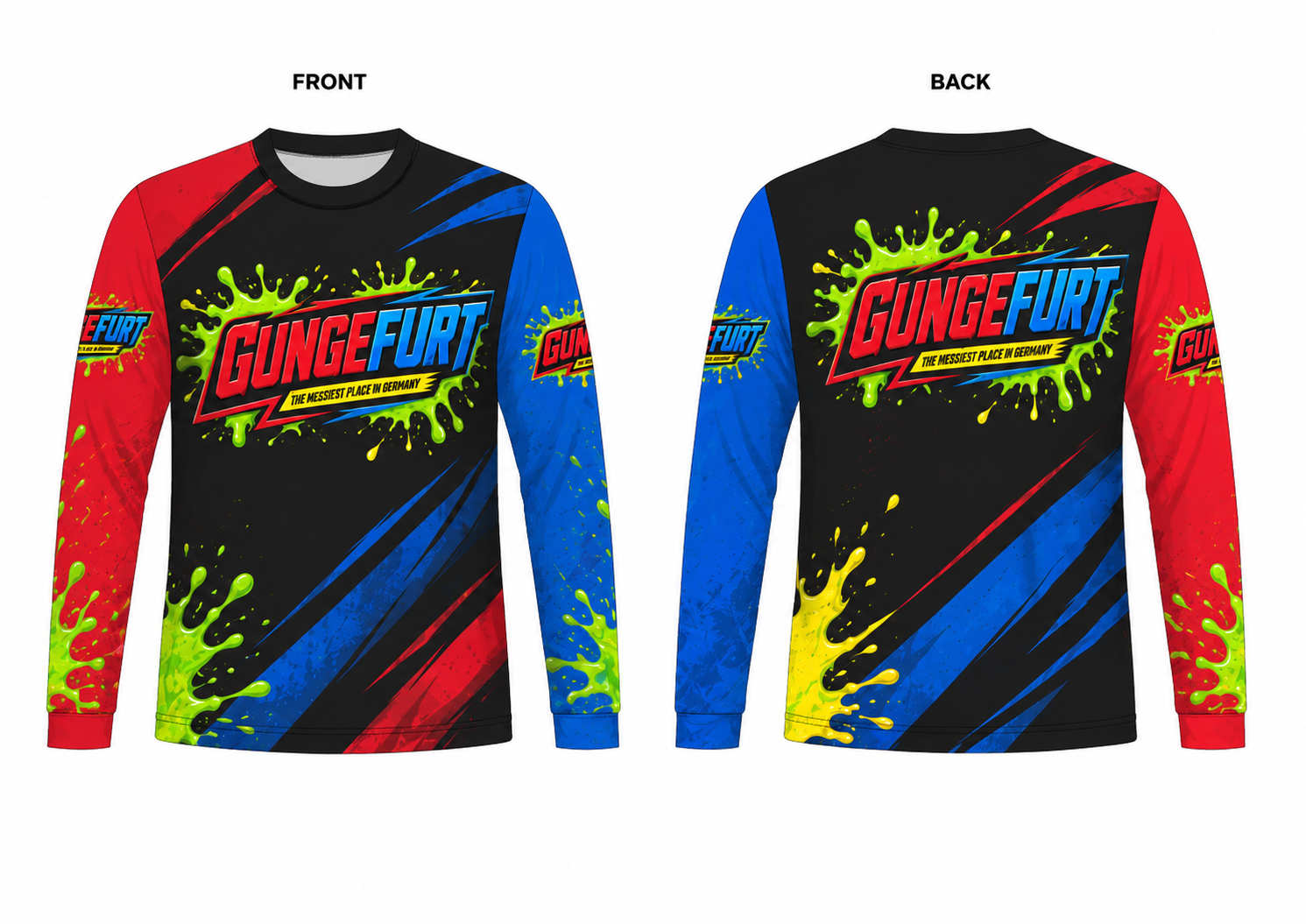 Gungefurt shirt template graphic